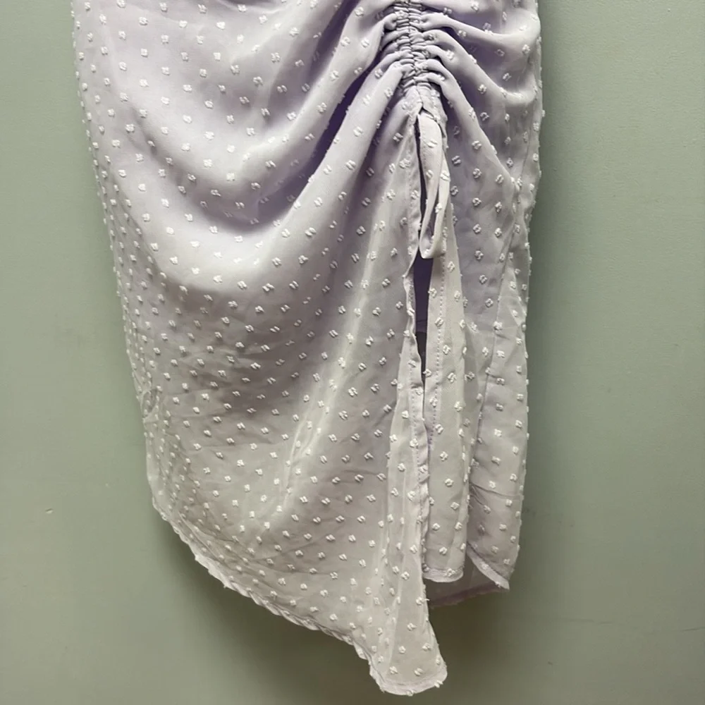 NEW White Fox MANY ROLES Midi Dress -Lilac Size Small - Picture 3 of 14